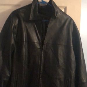 Leather jacket